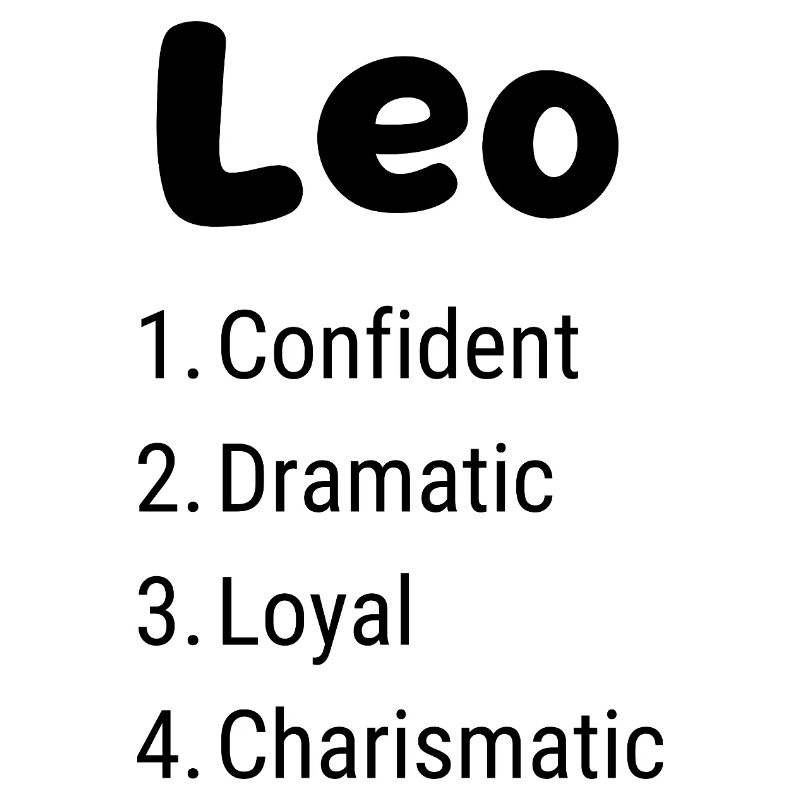 Leo Sternzeichen Design – mutig, selbstbewusst