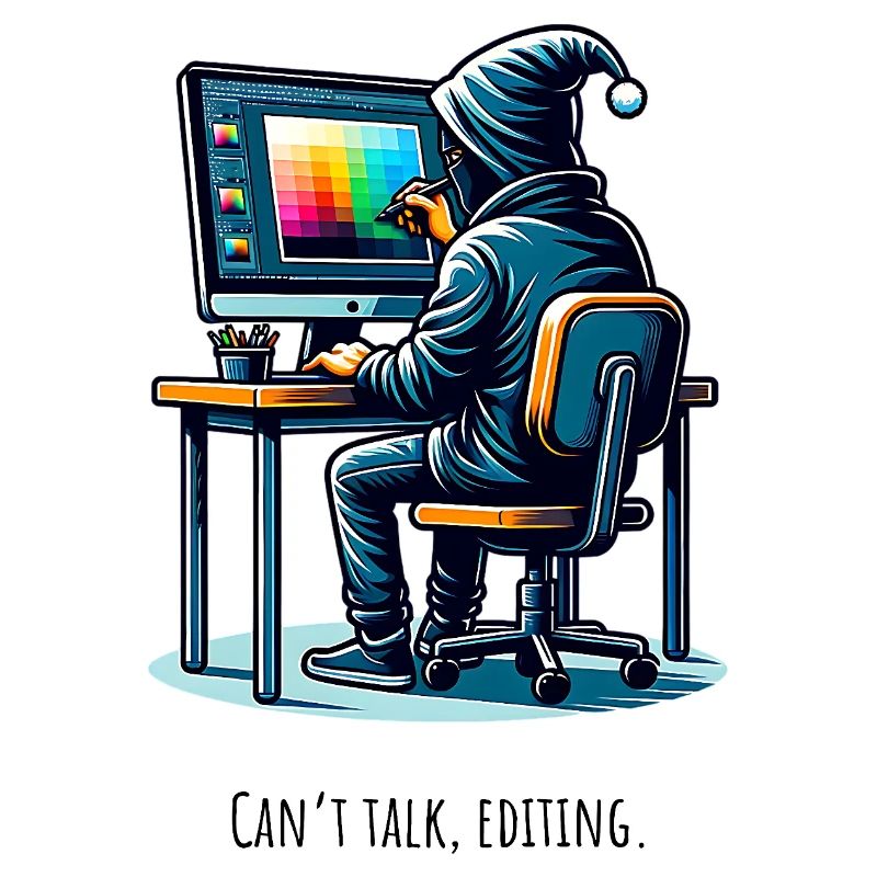 Editing Hacker - Creative in the Tunnel