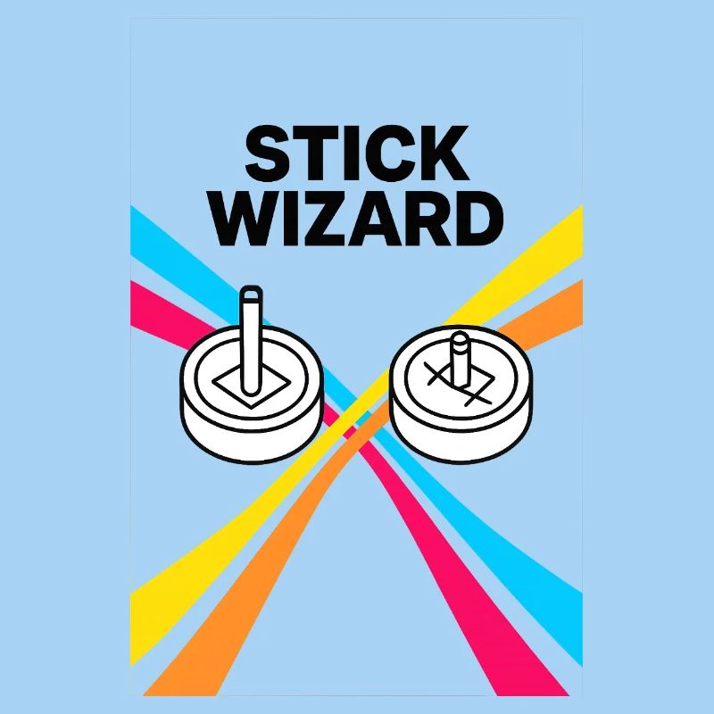 Stick Wizard Conception de jeu rétro