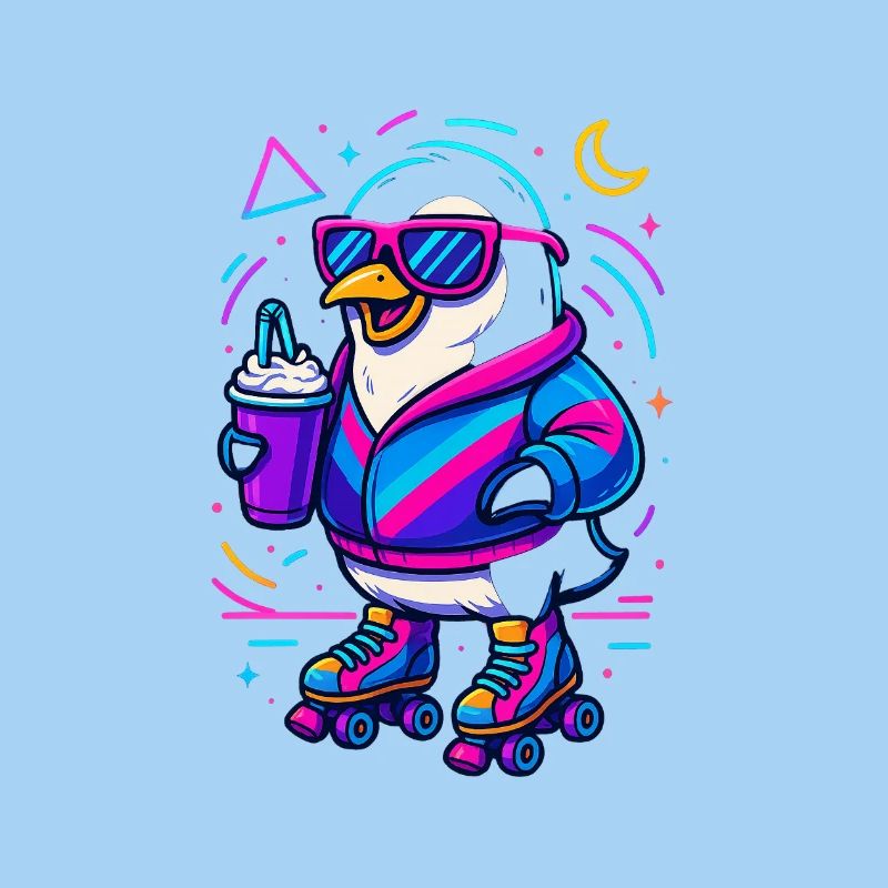 Roller Pinguin