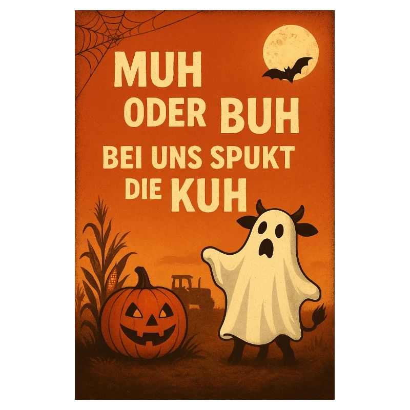 Spukkuh Halloween: MuH oder Buh