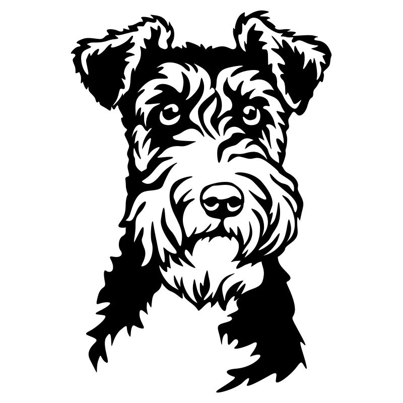 Foxterrier Kopf