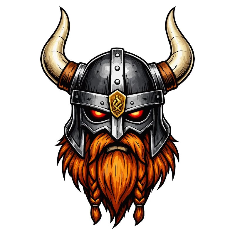Wikinger Krieger Helm