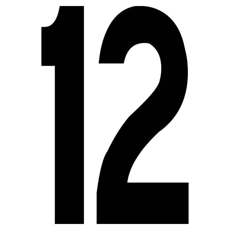 12 Numbers