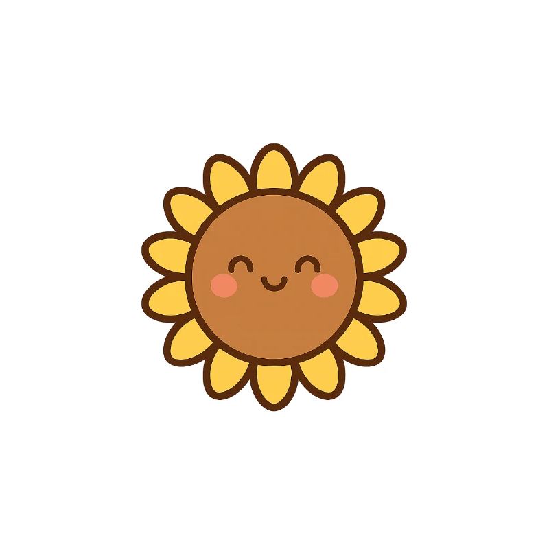 Gelbe Lächelnde Blume