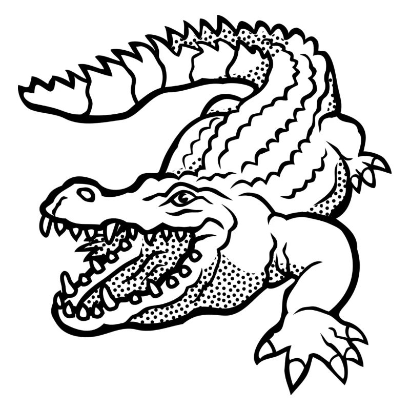 evil crocodile