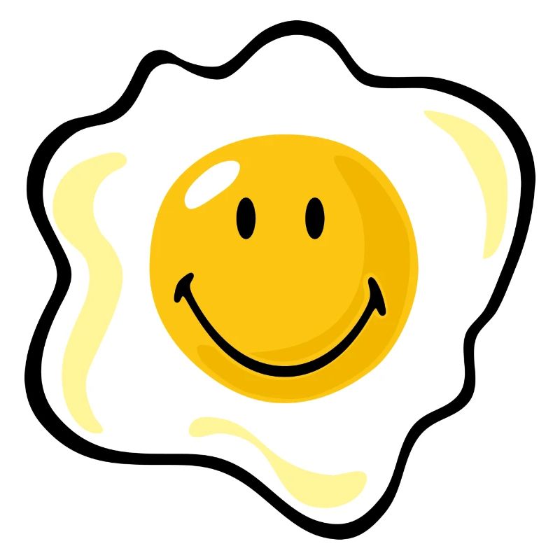 Smiley Fried Egg
