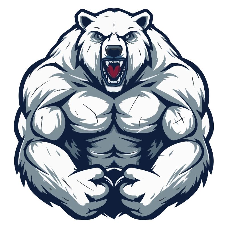Eisbär Comic Workout