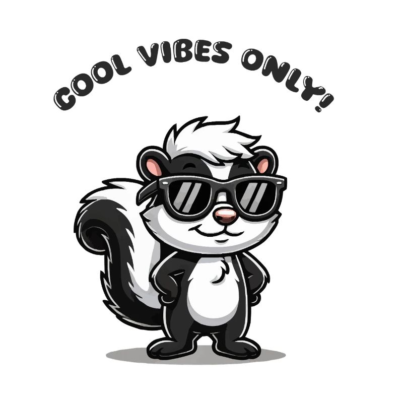 Skunk Comic Cool