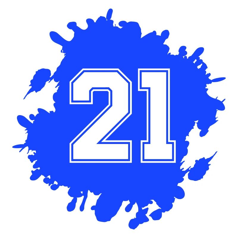 21 klecks