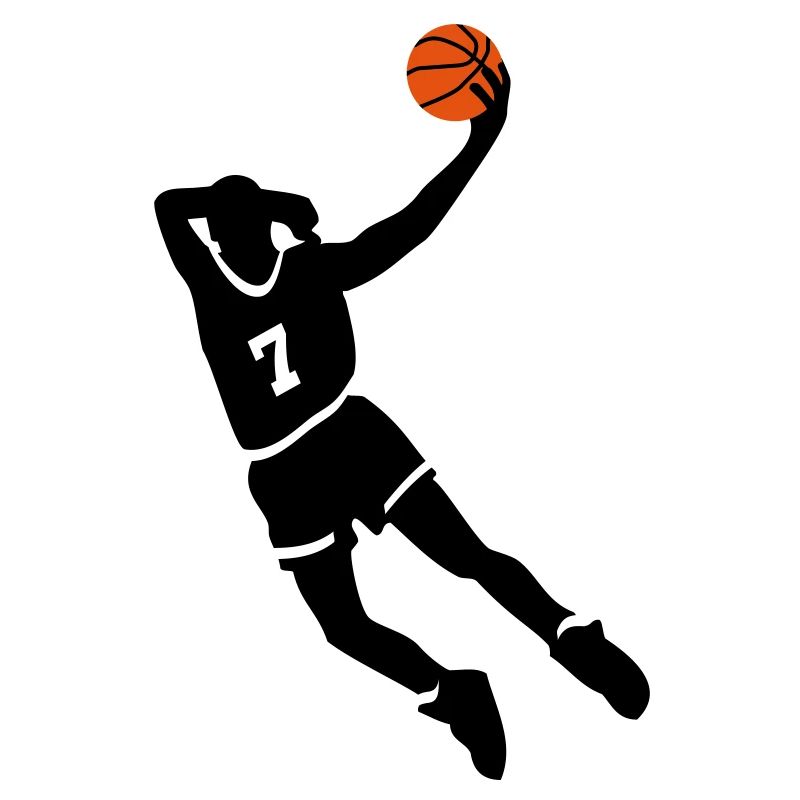 Basketball slam dunk