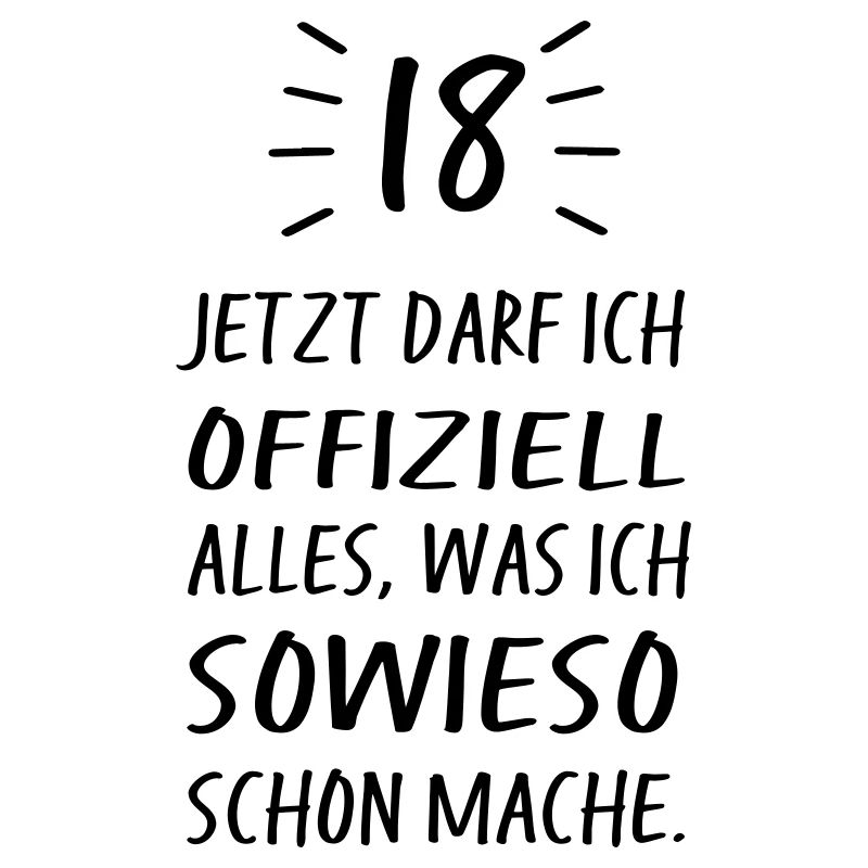 18 Geburtstag