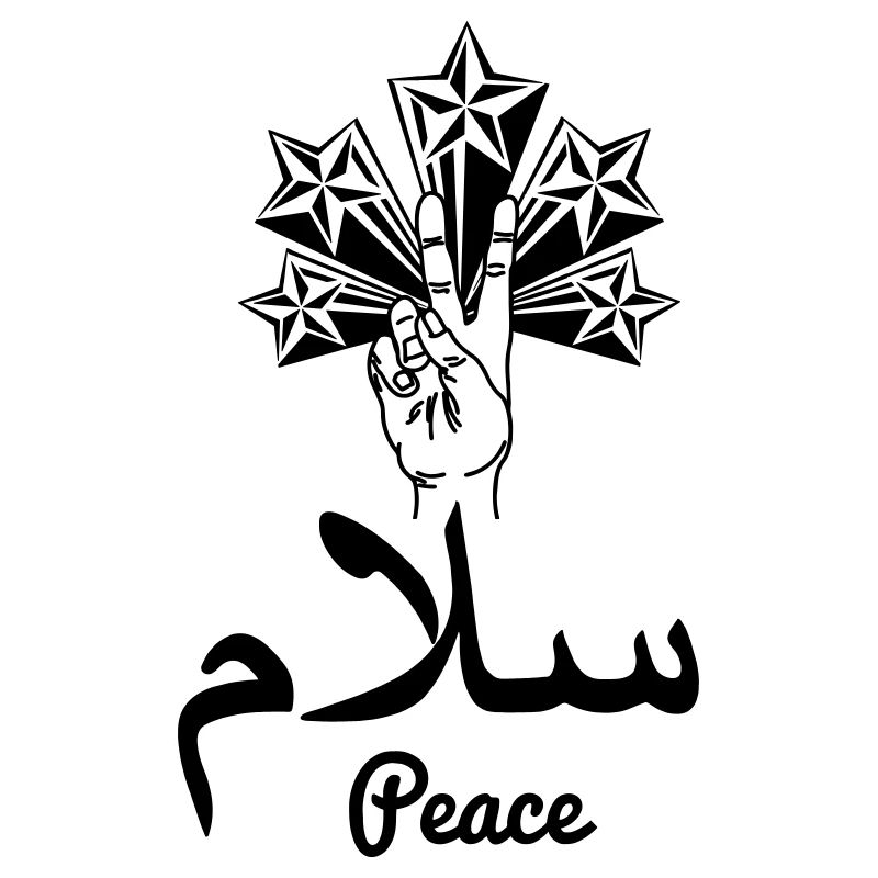 Arabische Friedenssterne