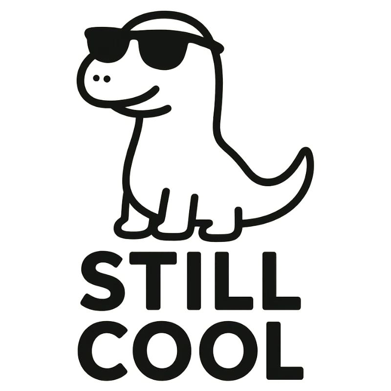 Stilvolle Dinosaurier-Sonnenbrille