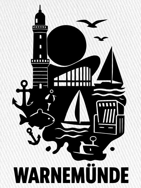 warnemünde silhouette