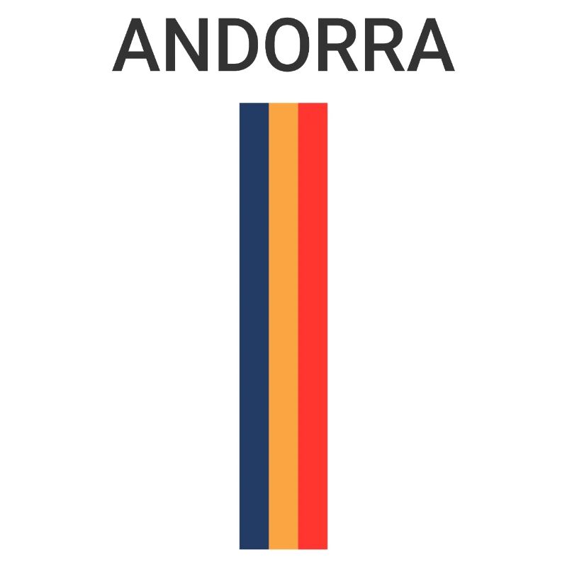 Drapeau de l’Andorre