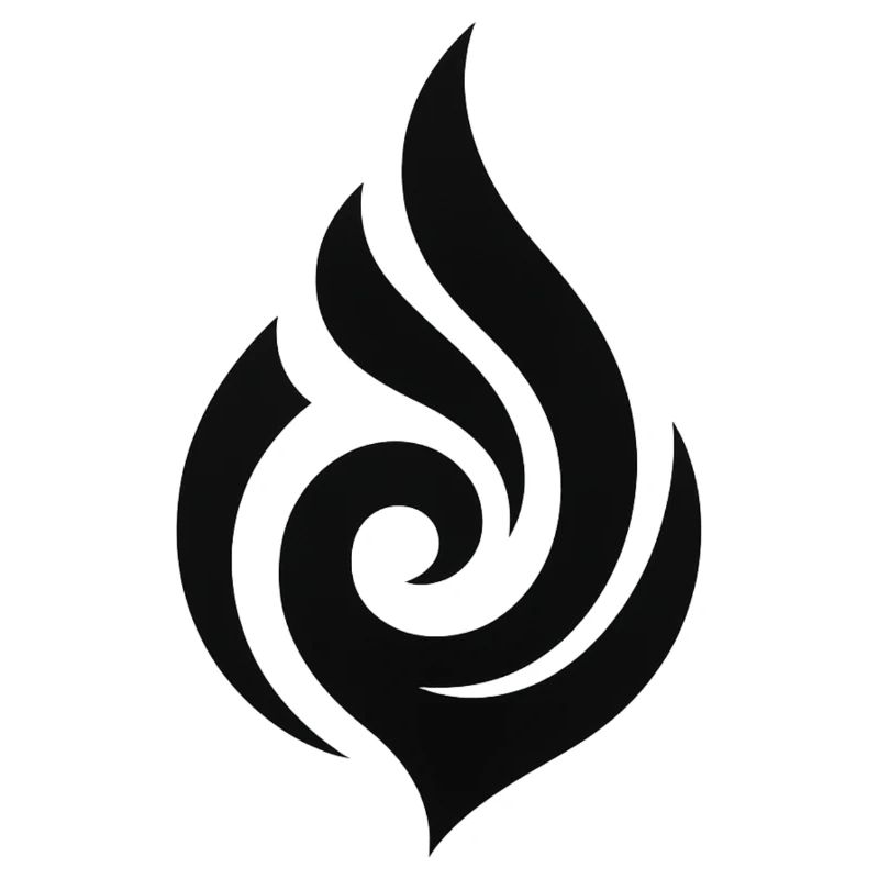 Flamme noire