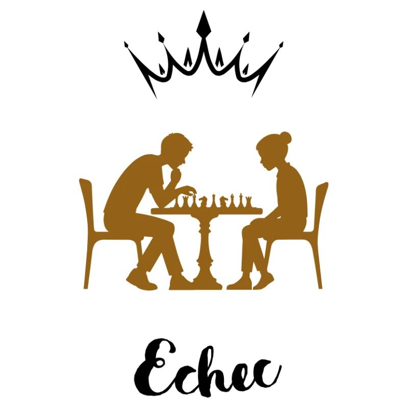 Schachbrett im Café