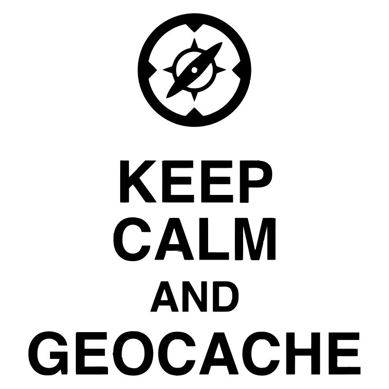 Geocaching / Geocacher / Kompass / Wald