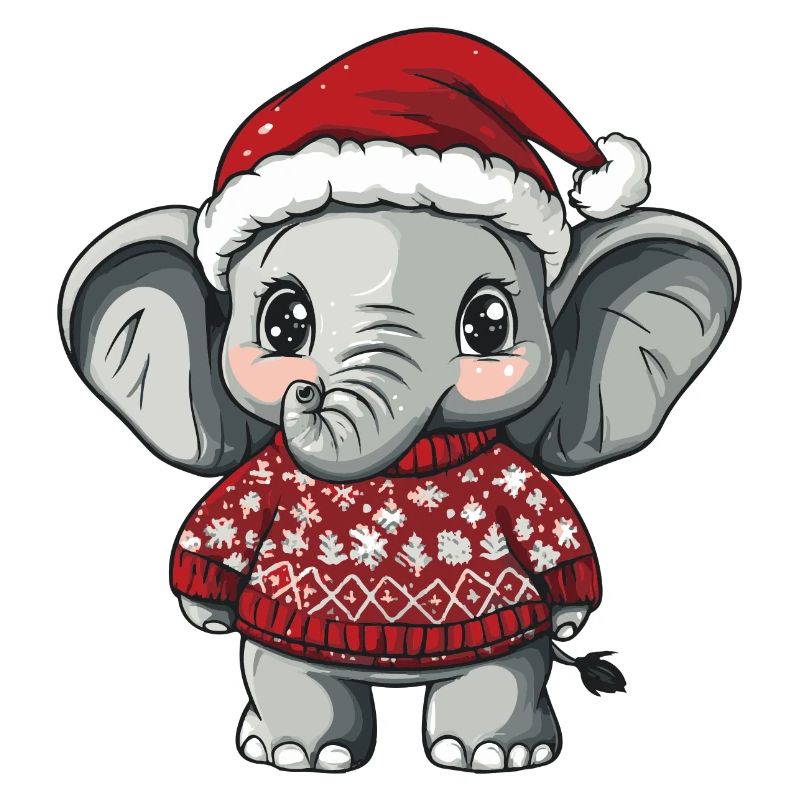 Mammut Weihnachten Comic