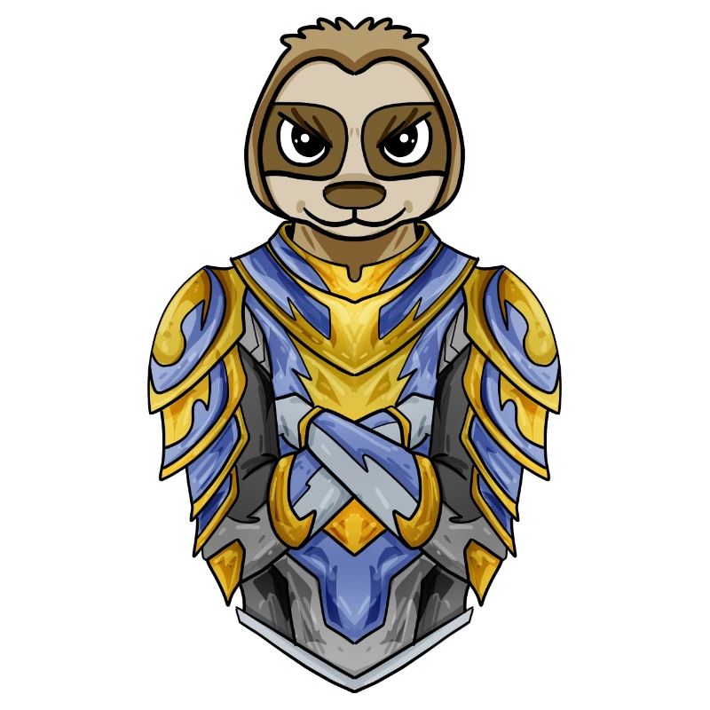 Knight Sloth cool