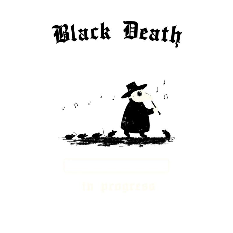 Black Death - spread in progress