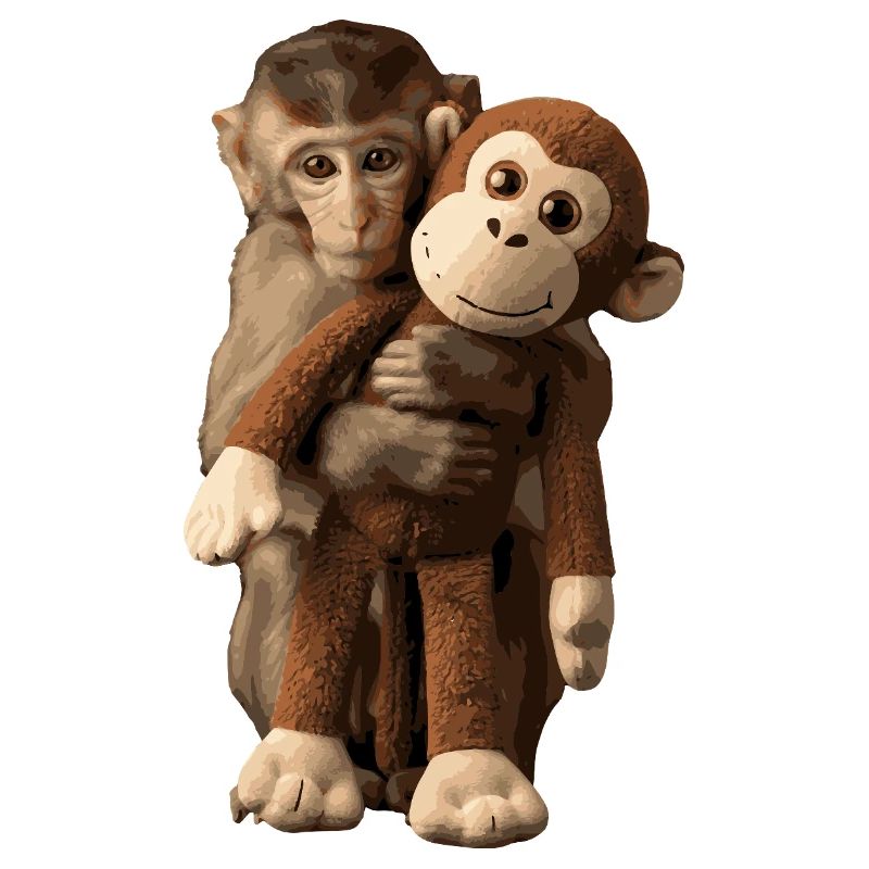 Viral Punch Monkey Geschenkidee Souvenir