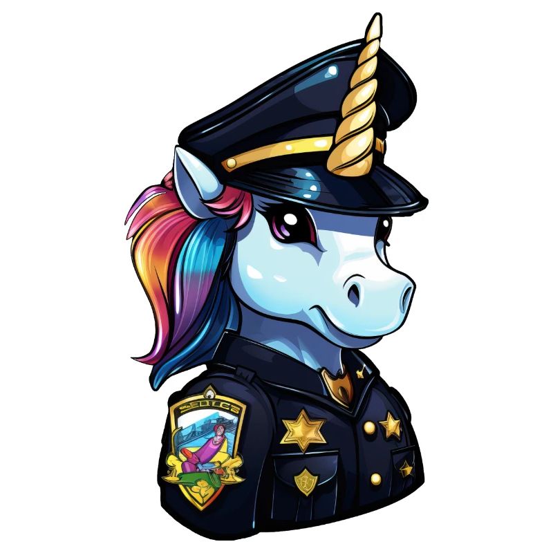 Einhorn Polizei