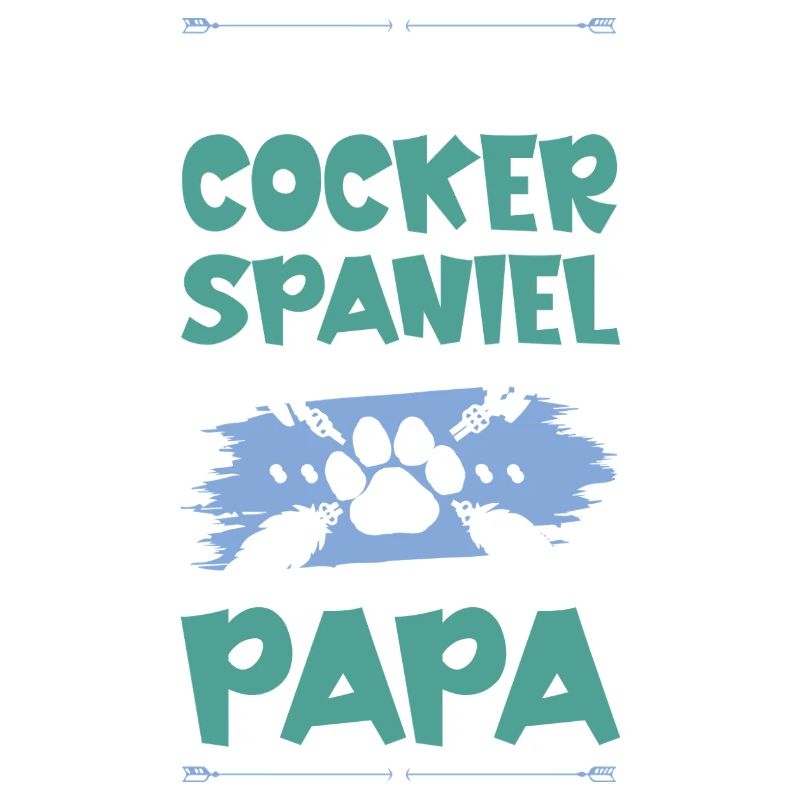 cocker spaniel dogs dad