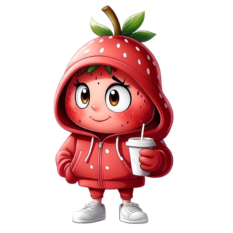 Erdbeer Hoodieheld