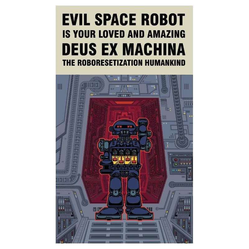 Le méchant robot de l’espace envahit la Terre