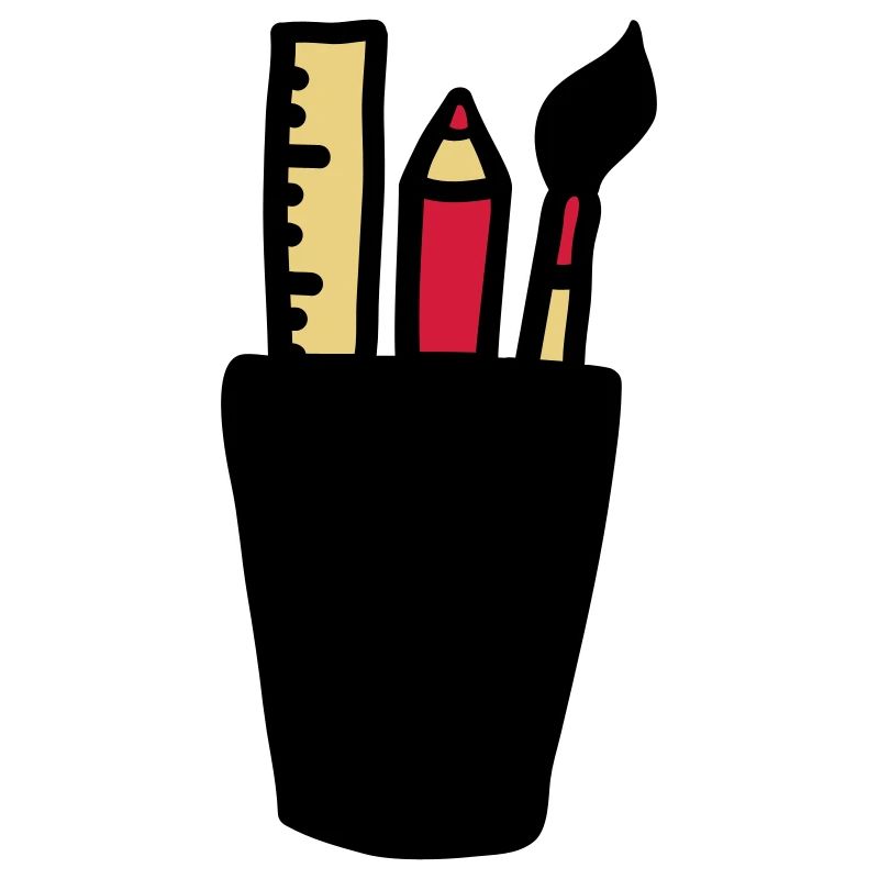 Pen - Brush - Ruler