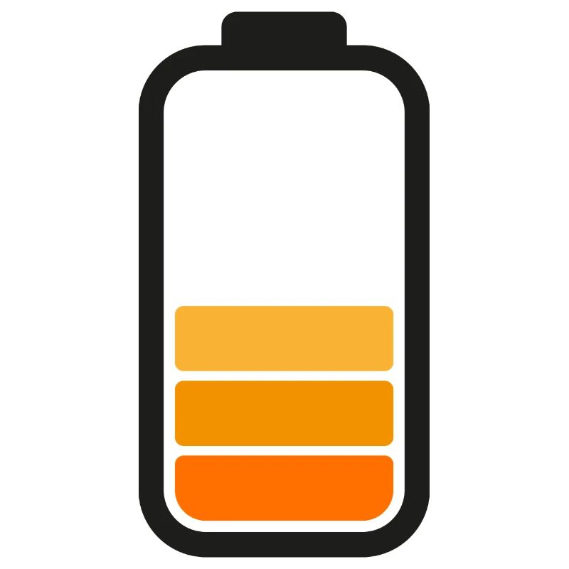 HALF BATTERY - Black