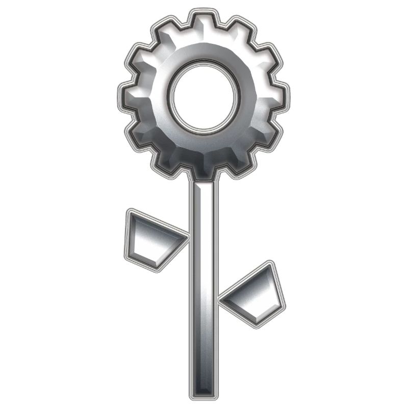 Metall Blume