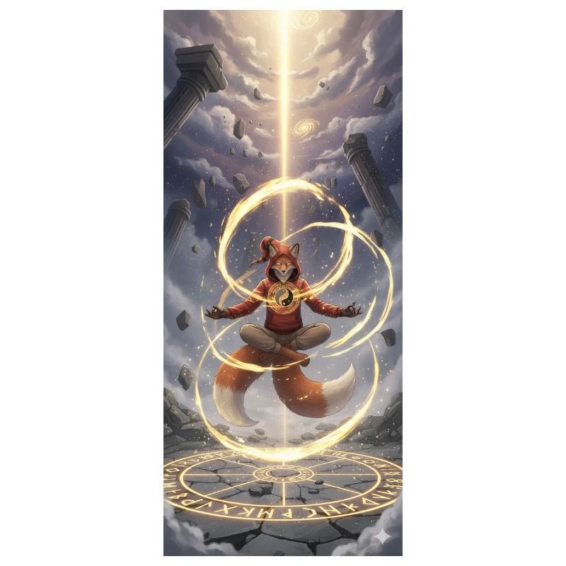 Glowing Rune Fox