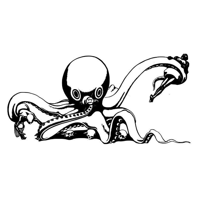 squid giant octopus octopus octopus squid sepia fish