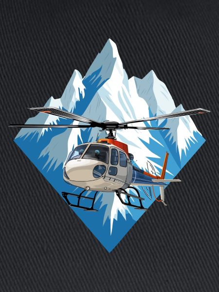 Hubschrauber im Wintereinsatz