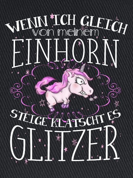 Einhorn - Glitzer