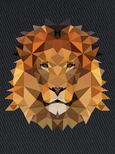 Löwe Polygon