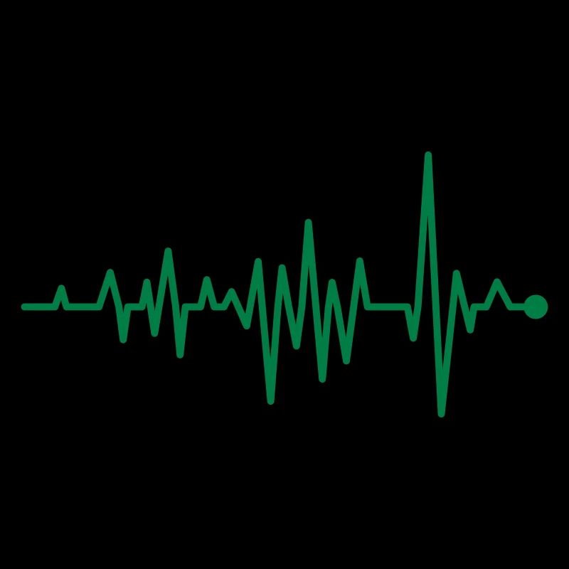 Curve Heartbeat Rhythm Oscillograph Pulse ECG