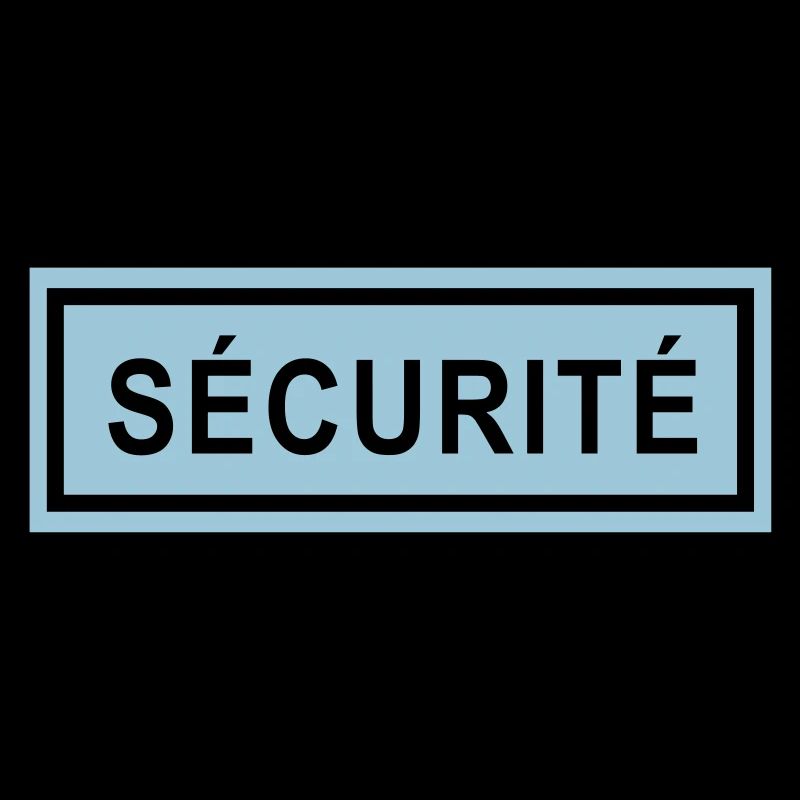 Ecusson Sécurité horiz
