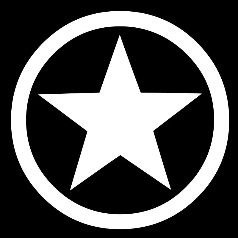 Star Inside Circle