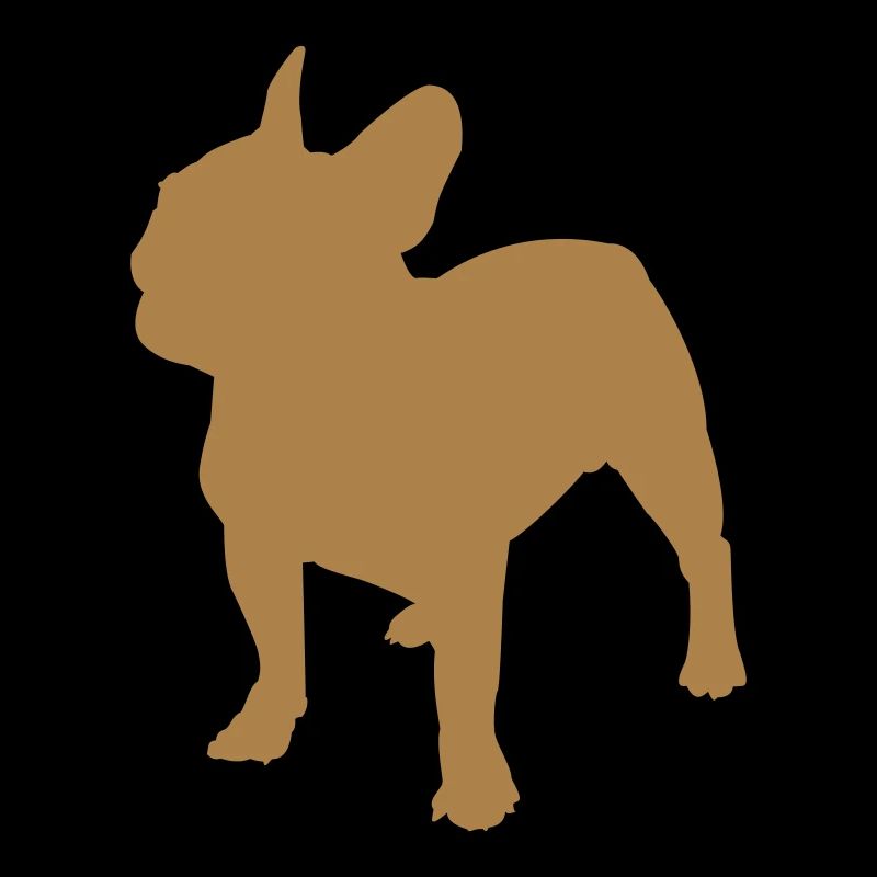 Bouledogue silhouette