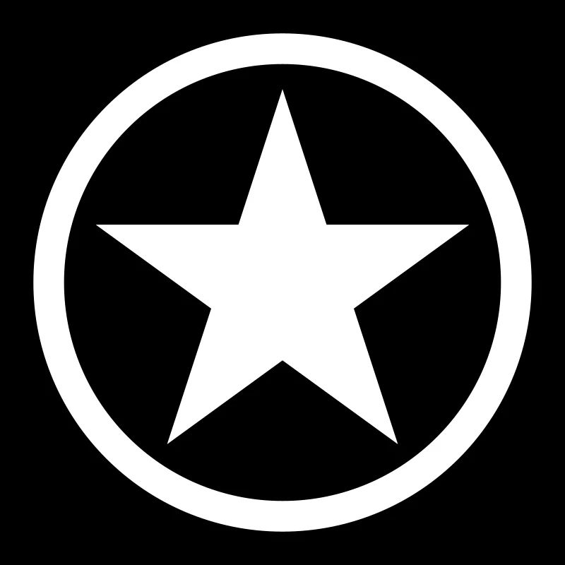 Star in circle