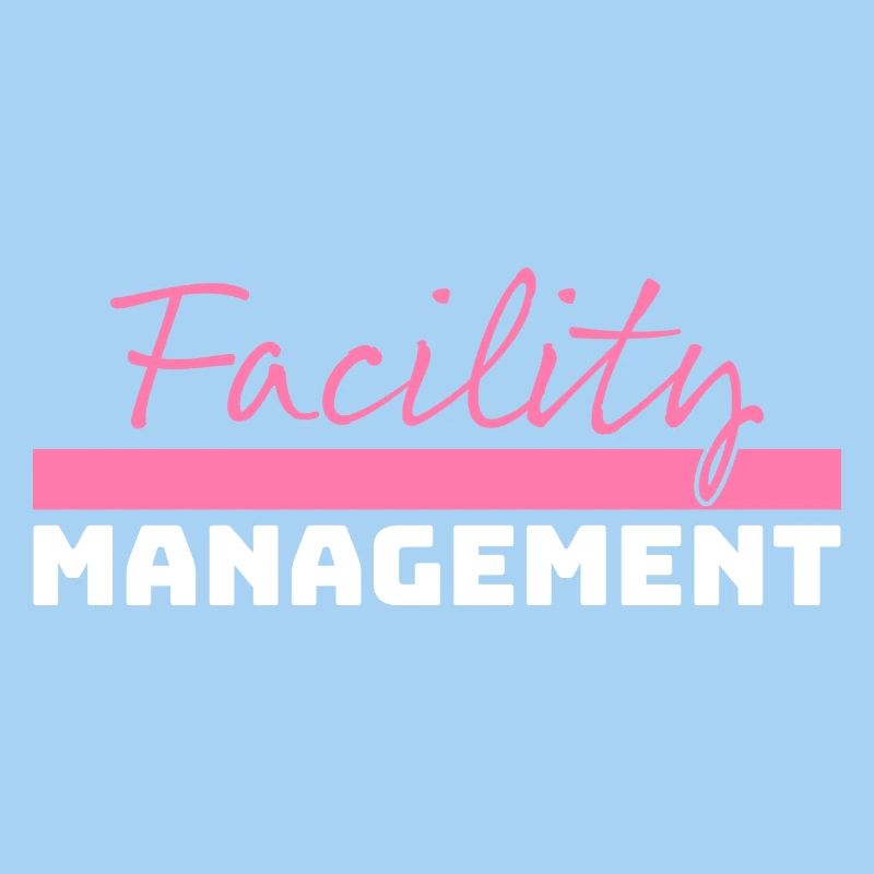 Tshirt Facility Management pink white