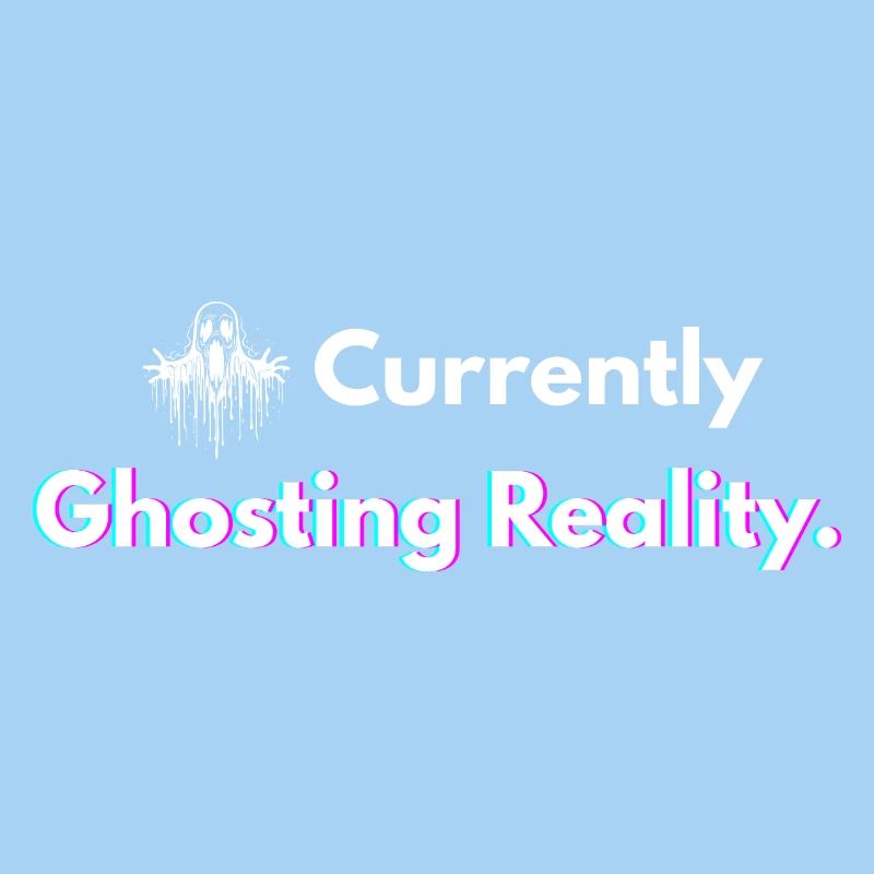 Aktuell Ghosting Reality Shirt