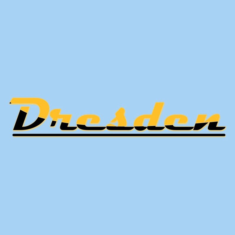 Schriftzug Dresden