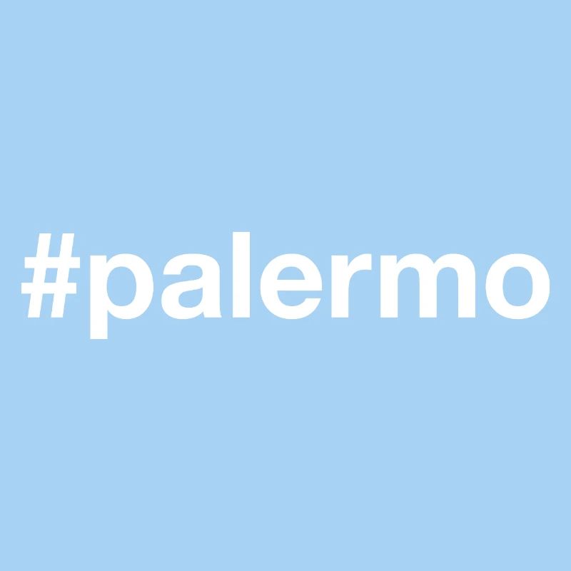 Palermo White Hashtag