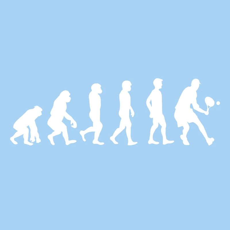 Squash Shirt Geschenk Squash Spieler Evolution
