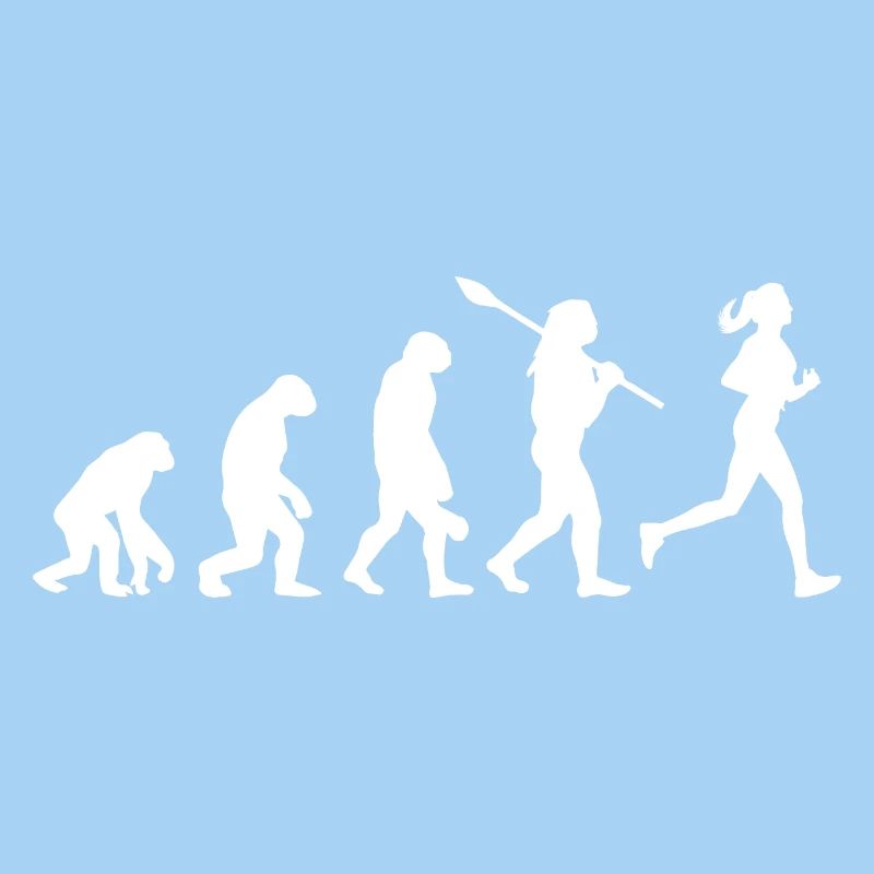 Évolution de la silhouette de la femme en course
